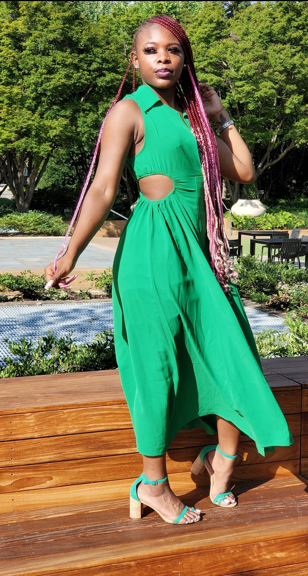 Green With Envy Sundress