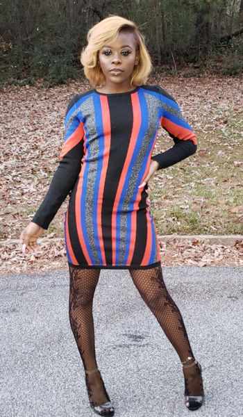 Sweater Dress - Multicolored